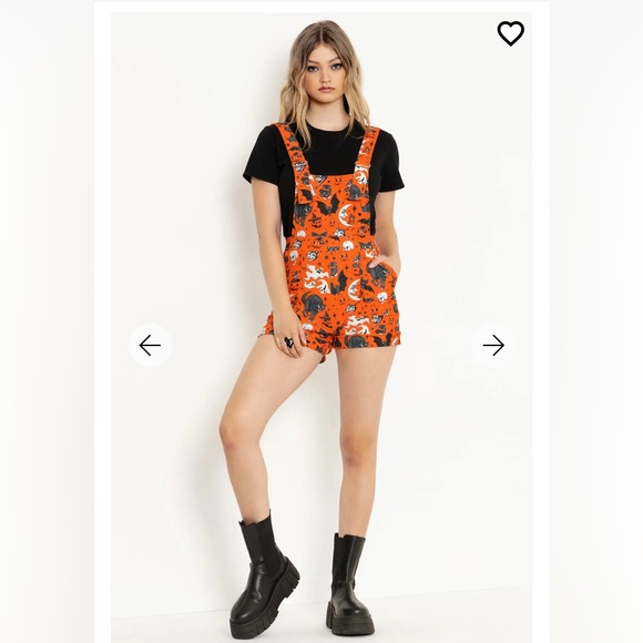 NWT Blackmilk Halloween overalls - Picture 3 of 6